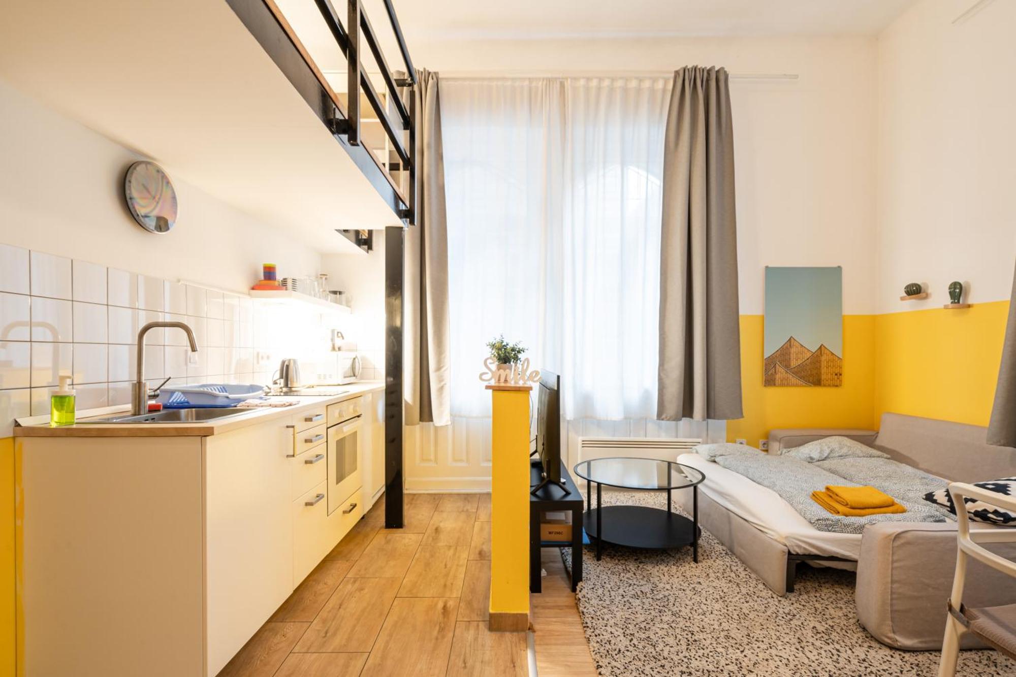 Charming Studio In The Heart Of The Jewish Quarter W41 Yellow Будапешт Экстерьер фото
